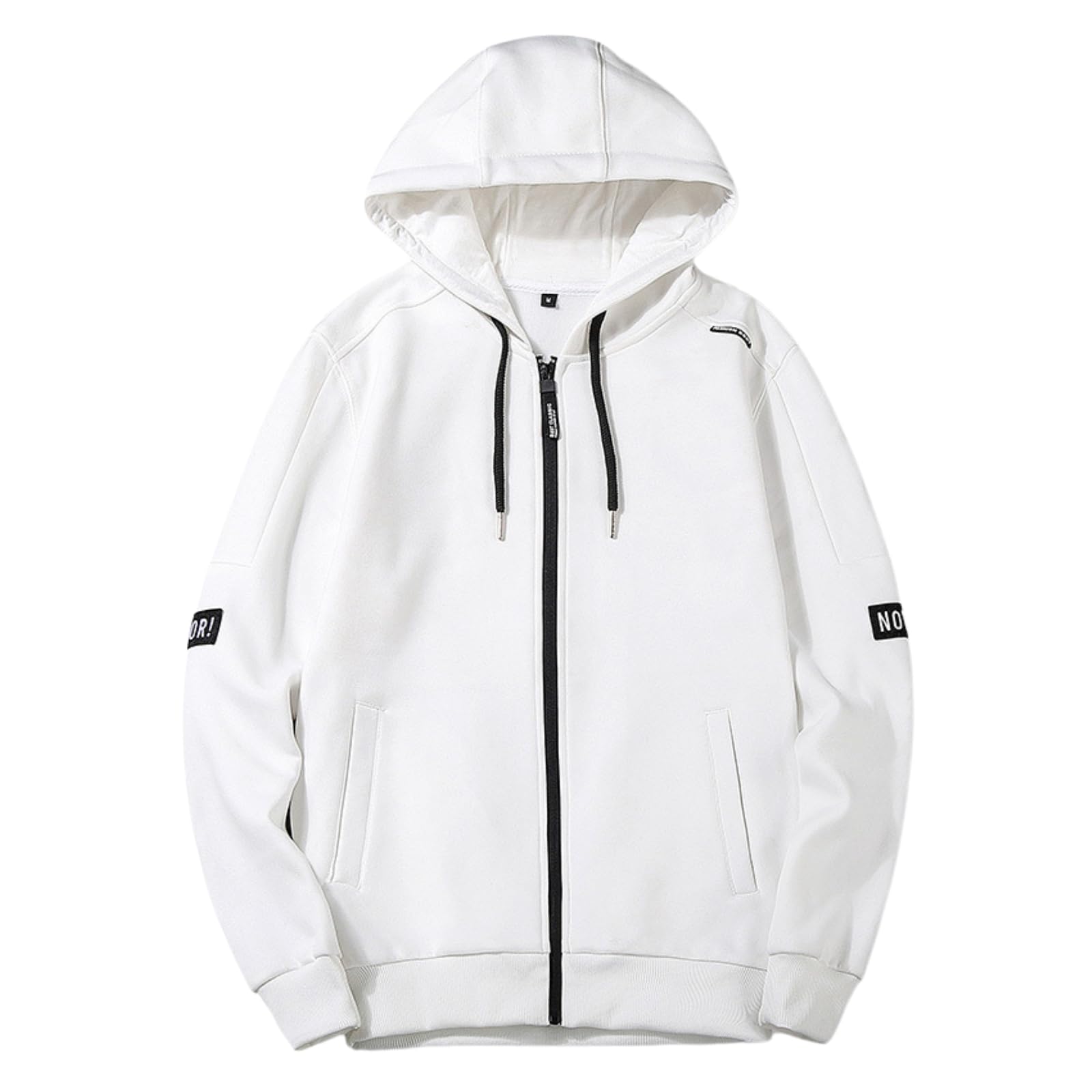 

Zip Parka Hooded Mountain Parka Plain Thin Casual Large Size Relaxed Stylish Long [Azul Mar] Men s Autumn/Winter (JP, Alphabet, 2XL, 1, White) белый