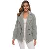 Women Faux Fur Coat Warm Autumn Winter Teddy Female Casual Coat Oversized Soft Fluffy Fleece Jackets Overcoat