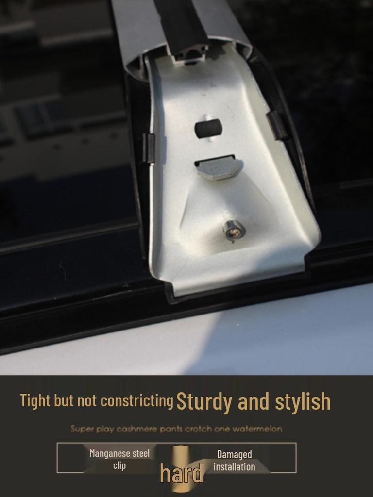 Aluminum Roof Rack Crossbars for Chery Tiggo 3X/5/7/8/9: Convert to Luggage Boxes and Frames