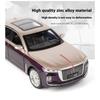 1/24 Scale HONGQI H9 SUV Alloy Car Diecast Model Sound & Light Pull Back Toy Coffee Shop Decorations Collect Ornament Children Present
