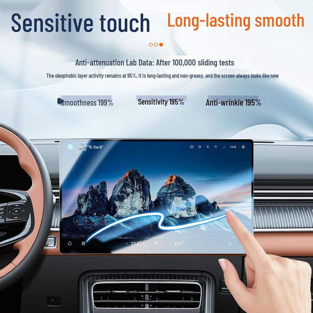 Gehärtetes Glas Displayschutz für 26 Chery Tiggo 8 (5. Generation) Modelle - Zentralsteuerungs-Navigationszubehör