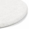 Rug - THE DECO FACTORY - SIBERIA - Round - White - 120x120 Cm