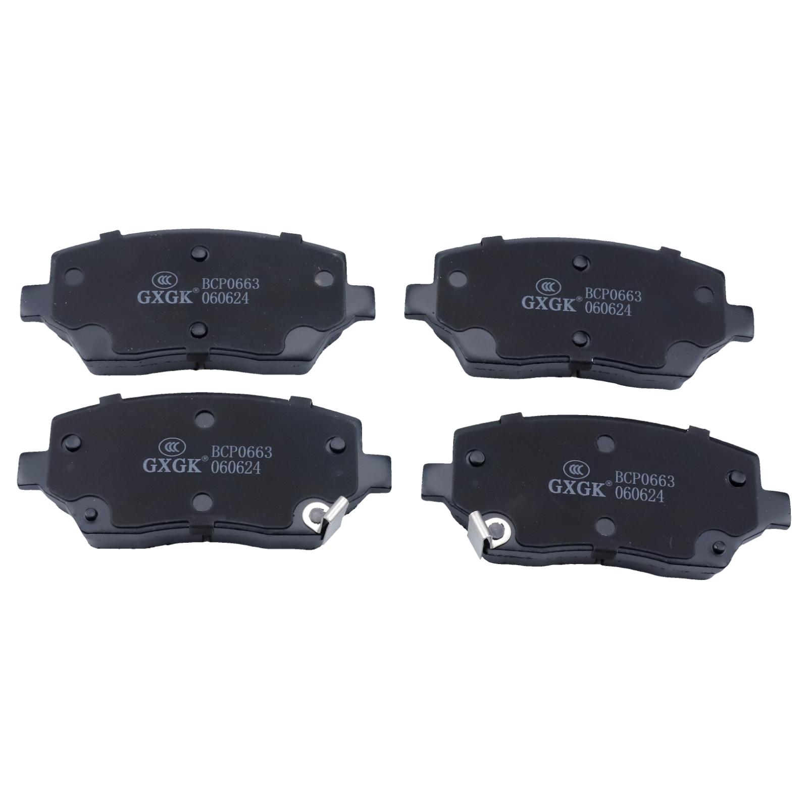 Front Brake Pad Set For SAIC MAXUS G50 2018 2019 D60 EG50 eDeliver DELIVER 3 EV EUNIQ MIFA 5 Disc Brake Spare Parts C00168948 Front