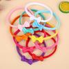10PCS Mini Hair Bows Headband Baby Nylon Headbands Elastic Soft Newborn Hairbands for Baby Girls Turban Infant Hair Accessories