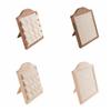 Vertical Wooden Jewelry Tray Large Capacity Jewelry Display Holder  Jewelry Storage