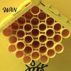 House for Balcony 3D Printed Bee Outdoor Honeycomb Hotel Garden Yard Nesting Site Small Hive Bees Butterflies Ladybugs Pollinators