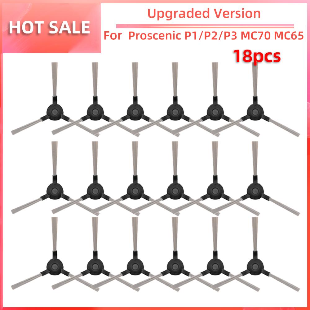 For Proscenic P1 P2 P3 MC70 MC65 Robot Cleaner Vacuum Side Brush HEPA Filter Mop Pad Accessories Replacement Attachment Parts