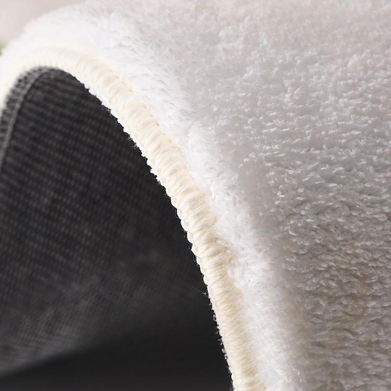 Cartoon Style Rugs for Bedroom Thickend Plush Children's Floor Mat Large Area Living Room Decoration Carpet Home Fluffy Soft Rug