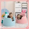 Children's Mini Cartoon Sofa Cute Rabbit Bear Seat for Boys &Girls RemovableWashable Comfortable Sofa for Reading Ages 1-6 Years