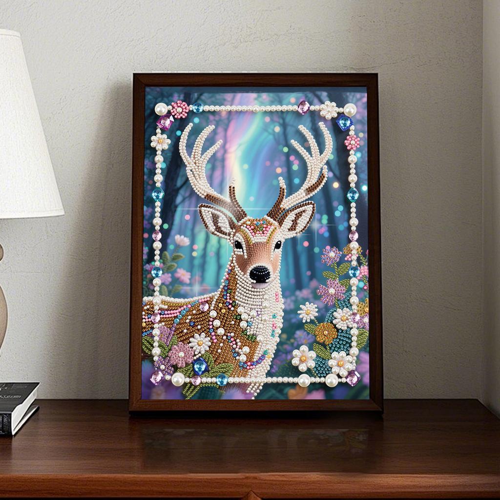 Animal Special Shaped 5D DIY Partial Drill Diamond Painting Kits for Adults Beginners Home Decor Diamond Dots Paintings 30x40cm