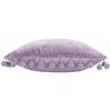 Furn Dora Pom Pom Velvet Rectangular Cushion Cover