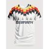 Men's 3D Printing Jersey German National Team Football Jersey Breathable Training Top Lightweight Sports T-Shirt for Fitness And Matches