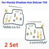 2 Sets Carburetor Repair Kit For Honda Shadow Ace 750 VT750CD Deluxe 1999-2001