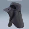 Outdoor Sun Hat UV Protection Hunting Fishing Cap for Men Women Hiking Camping Visor Bucket Hat Neck Flap Fisherman Hat