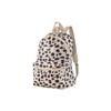 Leopard Print Large Capacity Canvas Backpack Unisex Backpack Light-Brown 079470-04