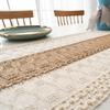 Bohemian Rustic Wedding Bridal Shower Dinner Cotton Linen Table Runner