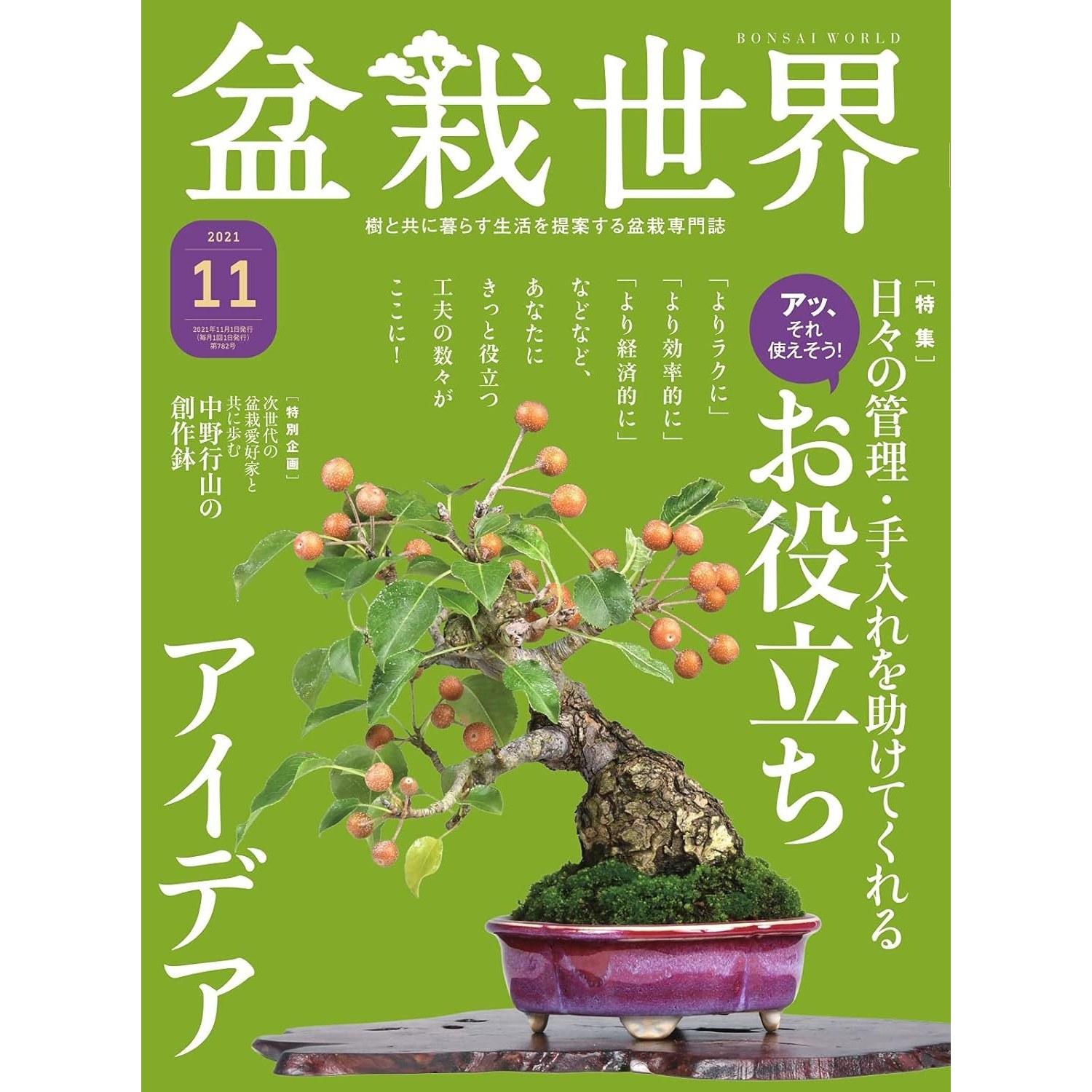 Bonsai World November 2021 Edition ( ) Magazine