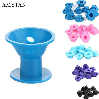Silicone Sleepy Lazy Curlers: Mushroom Hair Curling Tool Set for Bangs Styling