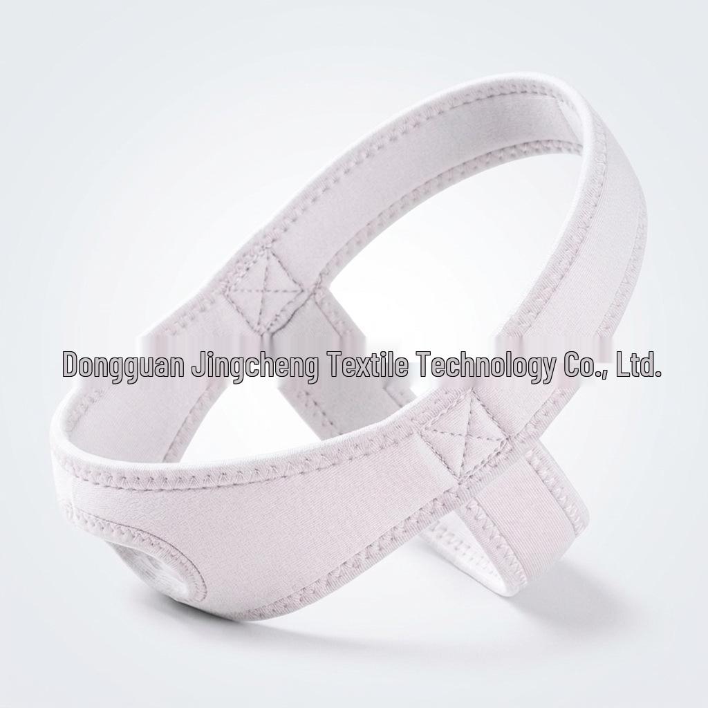 Czarny pasek pod brodę przeciw chrapaniu dla dorosłych