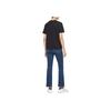 Calvin Klein Jeans Minimalist Letter Print Round Neck Short Sleeve T-Shirt Women T-Shirts Black 40WL259-UB1