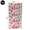 Halloween Foil Fringe Curtain Tinsel Garland Pumpkin Ghost Bat Boo Print Photo Backdrop Halloween Party Door Wall Hanging Decors 5