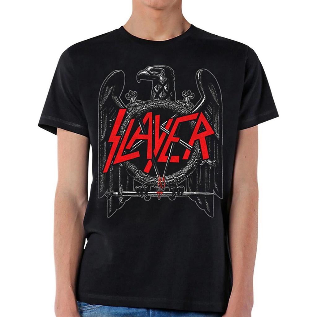 SLAYER cd lgo BLACK EAGLE Official SHIRT XL New live undead hell awaits reign