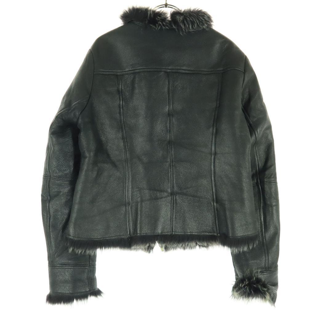LAUTREAMONT Made in Japan with fur lining Long sleeve Mouton Single riders jacket Women Used