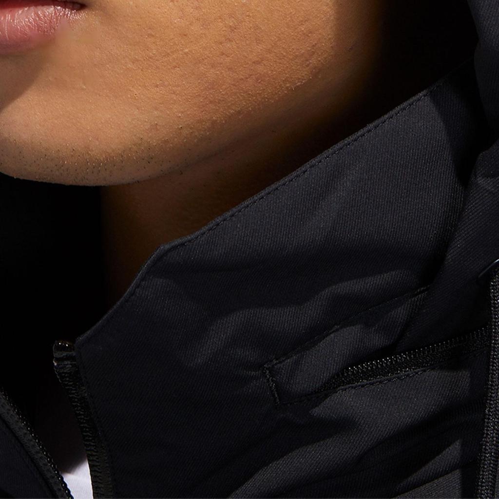 Adidas Originals Premium Hooded Zip-Up Loose Jacket Men Jackets Black H38880