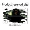 3D Halloween Floor Stickers: Stereoscopic Horror Props for Indoor Decor in Malls, Stores, or Bars