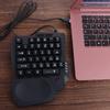 USB One Handedly Keyboard Ultra-slim Gaming Mechanical Keyboard Single Hand Keyboard  Smartphone