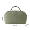 Girls Travel Makeup Pouch Open Flat Small Cosmetic Pockets Lightweight Bath Toiletry Bag Fashion Waterproof Storage Organizer