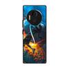 For Xiaomi Qin F25 Case Lion Wolf Painted Silicone Soft Back Cover For Duoqin F25 QinF25 F 25 Phone Case Protective Shell