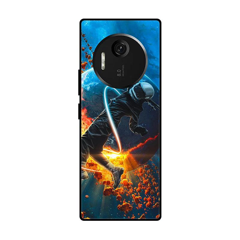 For Xiaomi Qin F25 Case Lion Wolf Painted Silicone Soft Back Cover For Duoqin F25 QinF25 F 25 Phone Case Protective Shell