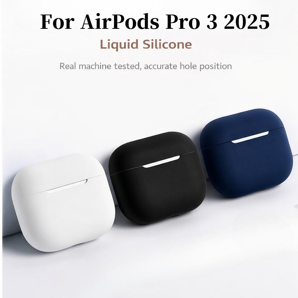 Cover for AirPods Pro 3 Case Wireless Bluetooth Earphone Silicone Cases Siamese Ultra-Thin Skin for Airpods Pro 3 Funda