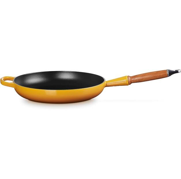 Чугунная сковорода Le Creuset Signature 28 см, нектар (20258286720422)