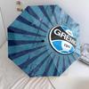 Grêmio FBPA  pattern, automatic folding umbrella, portable and foldable design, 8 ribs, a Christmas or birthday gift.
