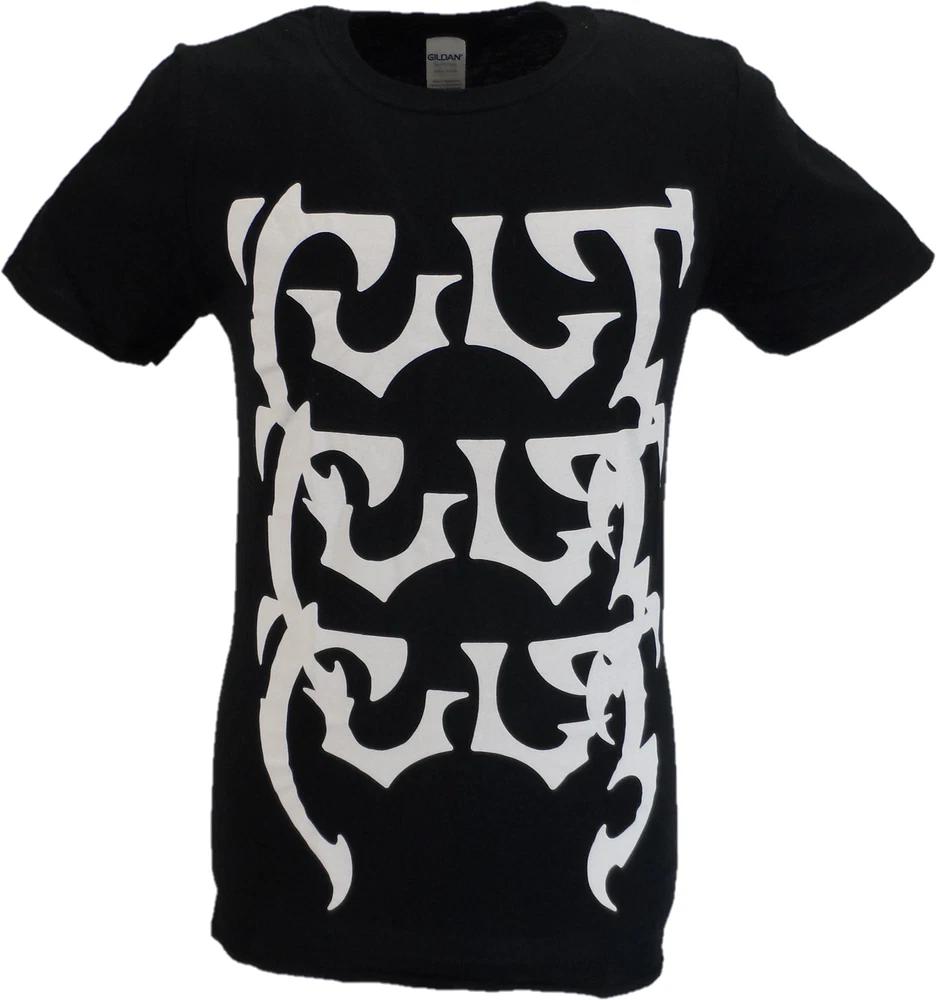 Unisexs Official The Cult Repeating Logo T Shirt S