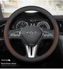 Leather Steering Wheel Cover for Infiniti QX60, QX50, QX80, Q50L, QX55, FXG Series Cars