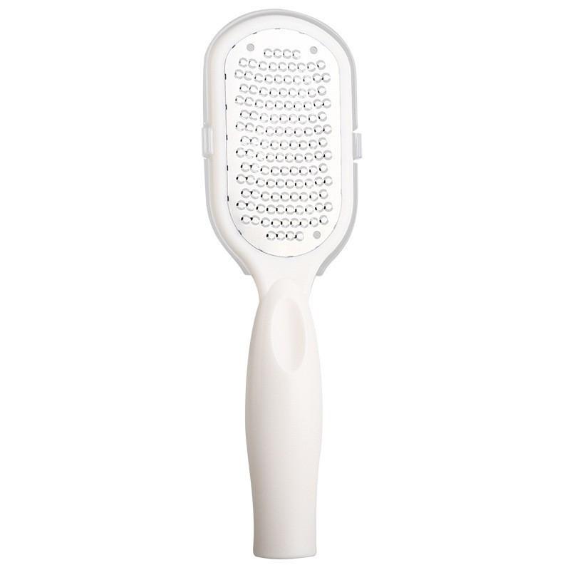 Double-sided foot file, heel and sole grater, pumice stone, foot scrubber, callus remover, foot care tool, home pedicure foot белый
