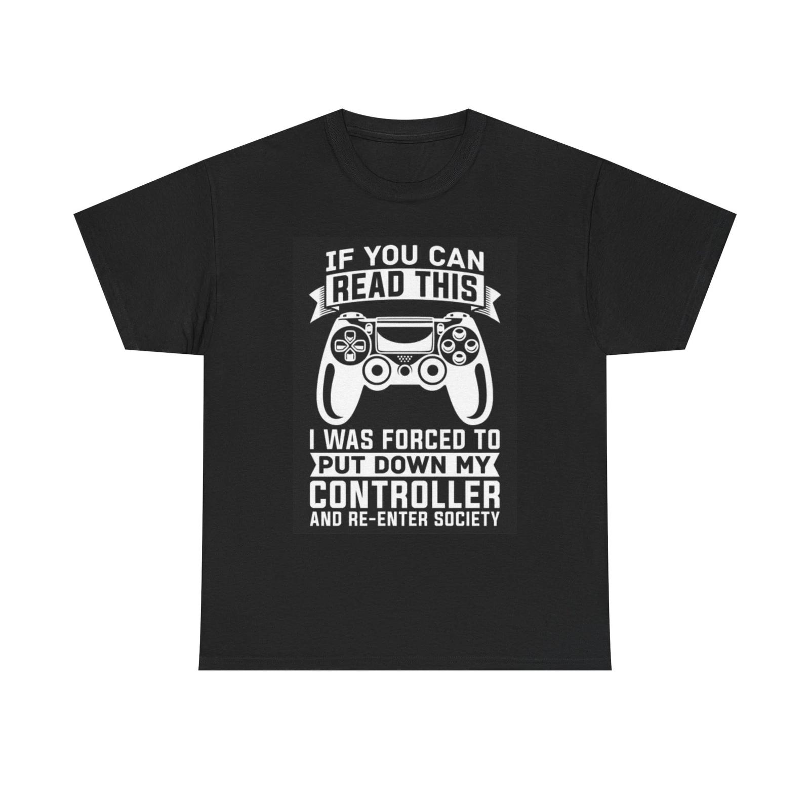 Men s and Women s T-shirts Funny Video Game Graphic XL