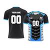 Men’s Short Sleeve Soccer Jersey Athletic Lightweight Training Shirt for Sports Team Uniforms and Casual Wear