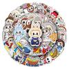 50pcs New Rab Graffiti Stickers Cartoon Trend Coldplay Decorative Mobile Phone Notebook Stickers
