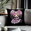 Viral Ttokidokiead Cushion Cover Antidustmite Pillowcase Invisible Zipper Silky Short Plush Sofa Cushion Cover
