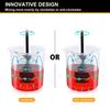 1Pc Paint Stirring Rod Epoxy Mixing Stick Helix Design Paint Mixer Drill Attachment Resin Mixer Chuck For Epoxy Latex Oil Paint