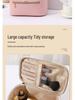 Woven Texture Multifunctional Waterproof Tote: Large-Capacity Handbag & Makeup Bag for Travel