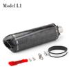 Para Dois Irmãos TwoBroth 38mm-51mm Escape Universal para Motocicleta Tubo CNC Escape Moto EUA Bro DB Killer Corrida Motocicleta Bicicleta