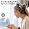 Active Noise Cancelling Headphone Wireless Over Ear Bluetooth-compatible Headphone Deeper Bass for Travel Office