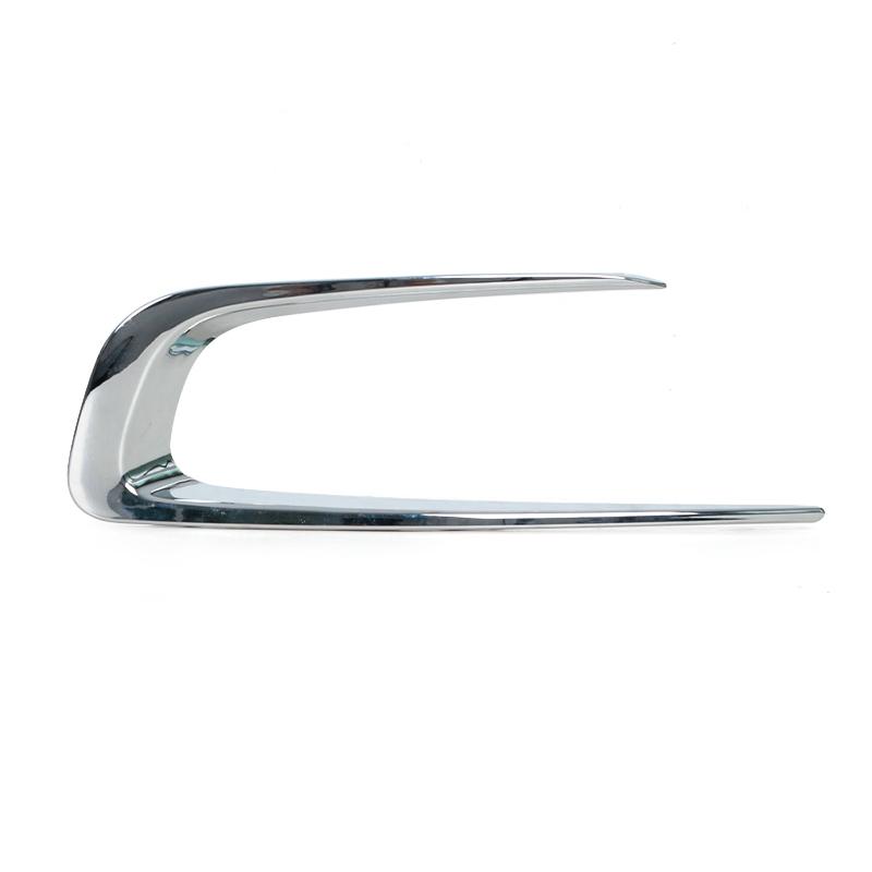 Front Bumper Left Right Fog Light Cover Frame  Fog Lamp Trim Decorative Strips For Peugeot 2008 2014 2015 2016 2017 2018