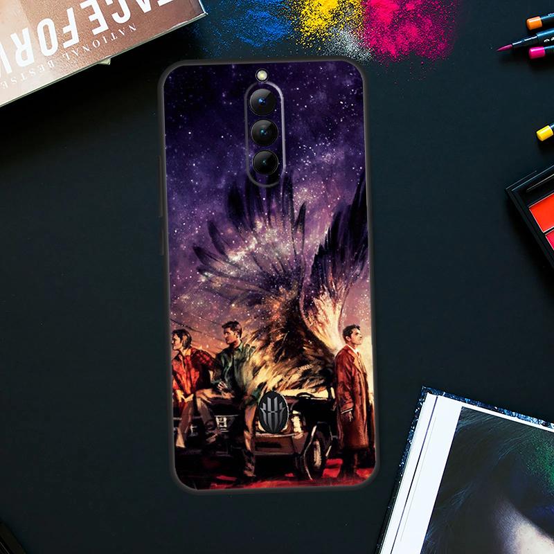 Angel Castiel Supernatural Case For ZTE Nubia Red Magic 9 8 8S Pro Plus RedMagic 6S 7S Pro 6 7 Pro 5S 6R 5G Back Cover