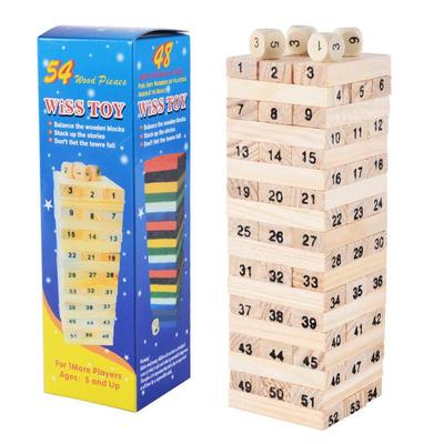 Adult Version Jenga: Layered Wooden Block Balance Toy for Early Childhood Education